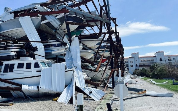 destruction in Southwest Florida Hurricane Ian