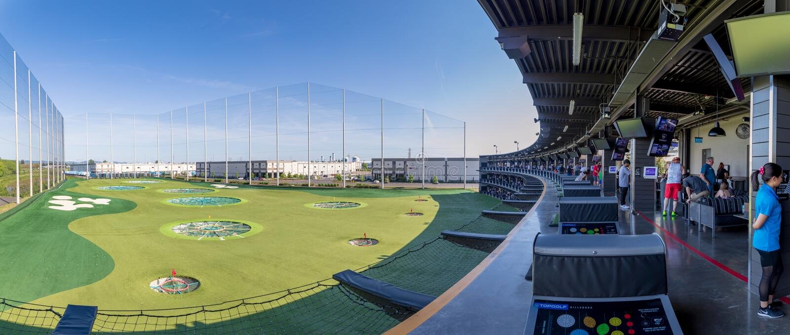 topgolf entertainment venue swanky lounge drinks games hillsboro oregon may 147337126