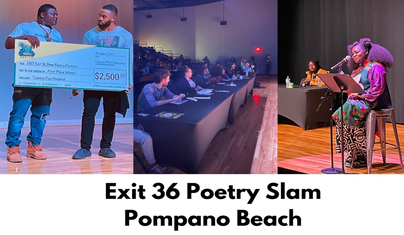 Exit 36 Poetry Slam Pompano Beach 1
