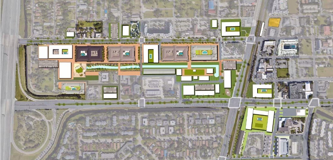 Master Plan Revised February 2025. Courtesy City of Pompano. Villij News.